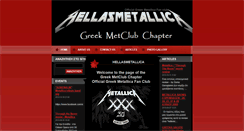 Desktop Screenshot of hellasmetallica.net