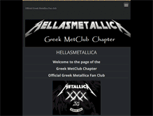 Tablet Screenshot of hellasmetallica.net